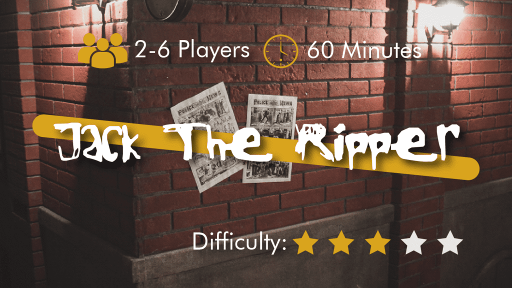 Jack The Ripper Escape Room